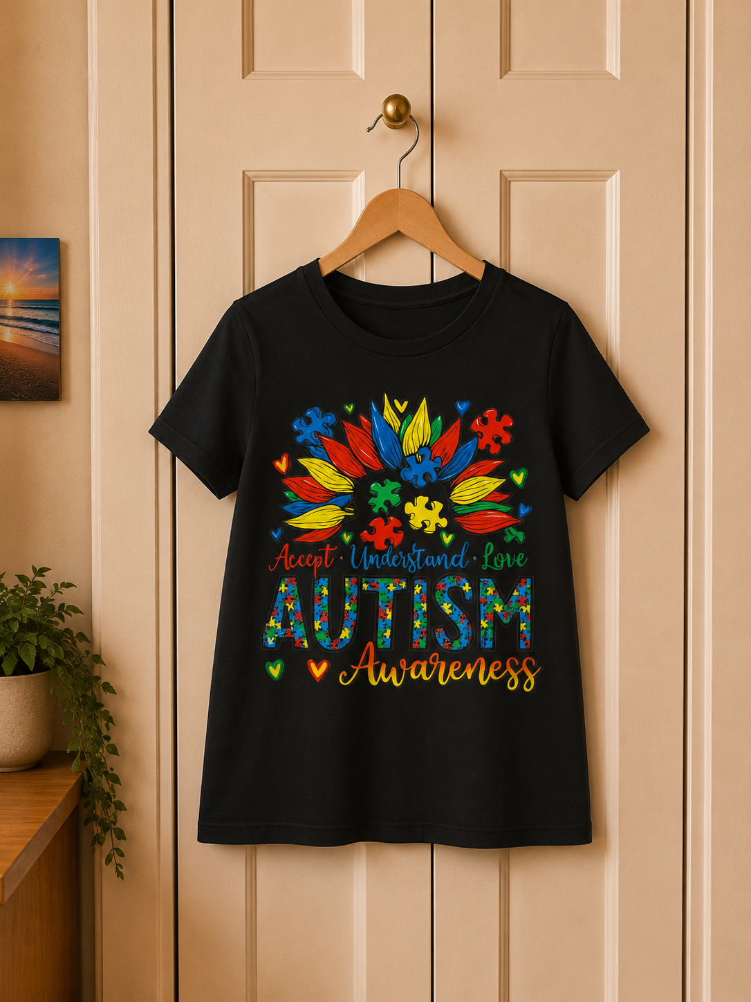 Cute & Colorful Kids T-Shirts | Autism Awareness and Animal Graphic Tees | Sizes 1–4