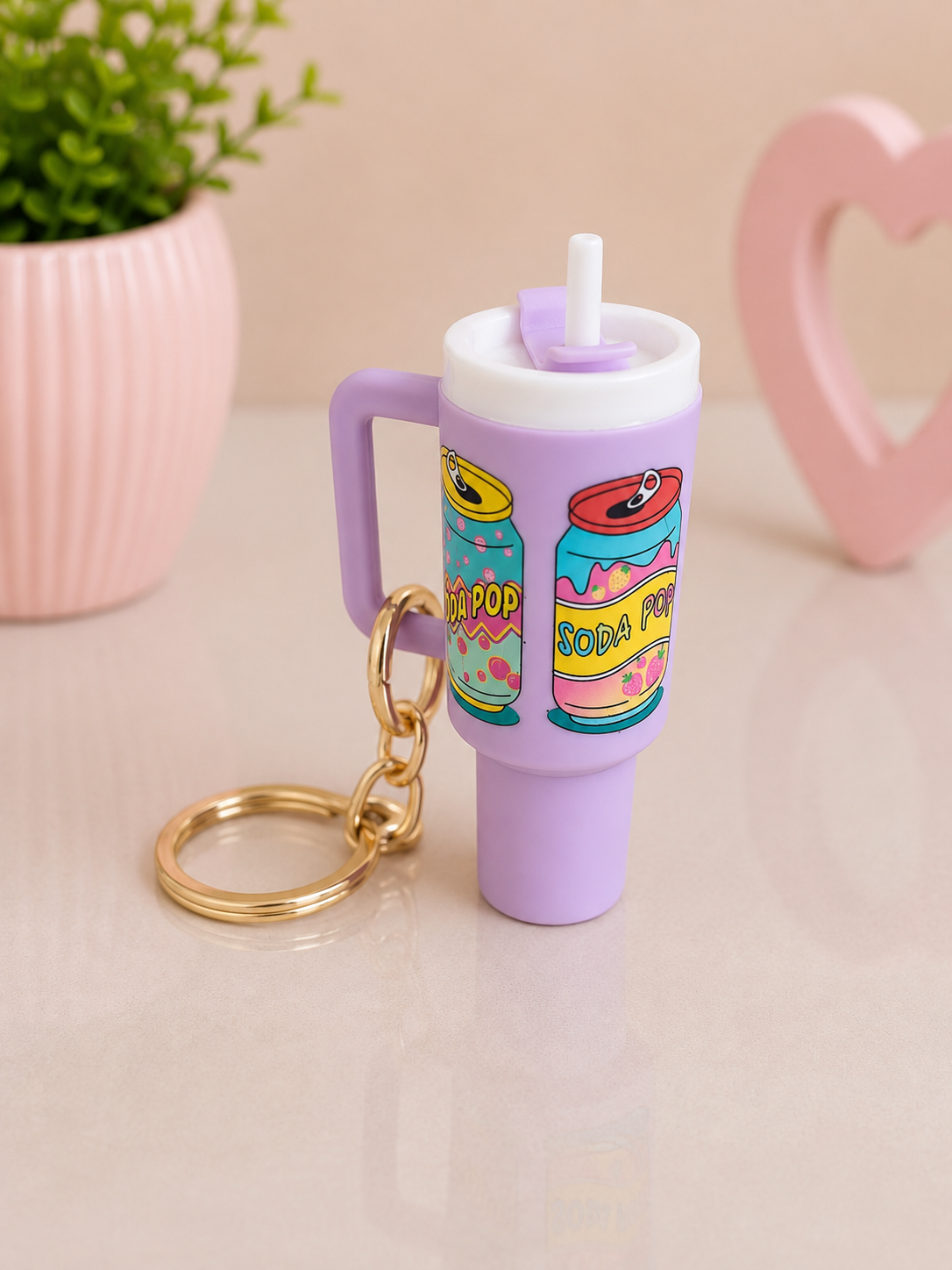 K-pop tumbler keychains
