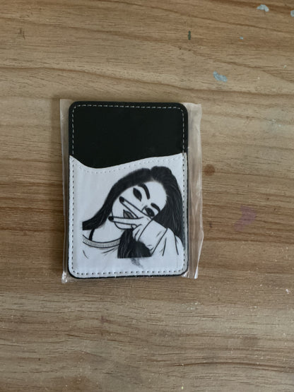Card holders for the back of your phone