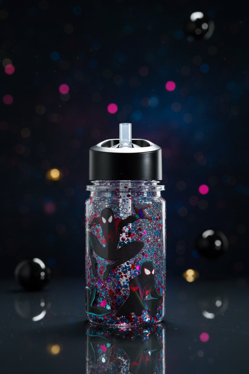 10Oz Spider-Man water bottle