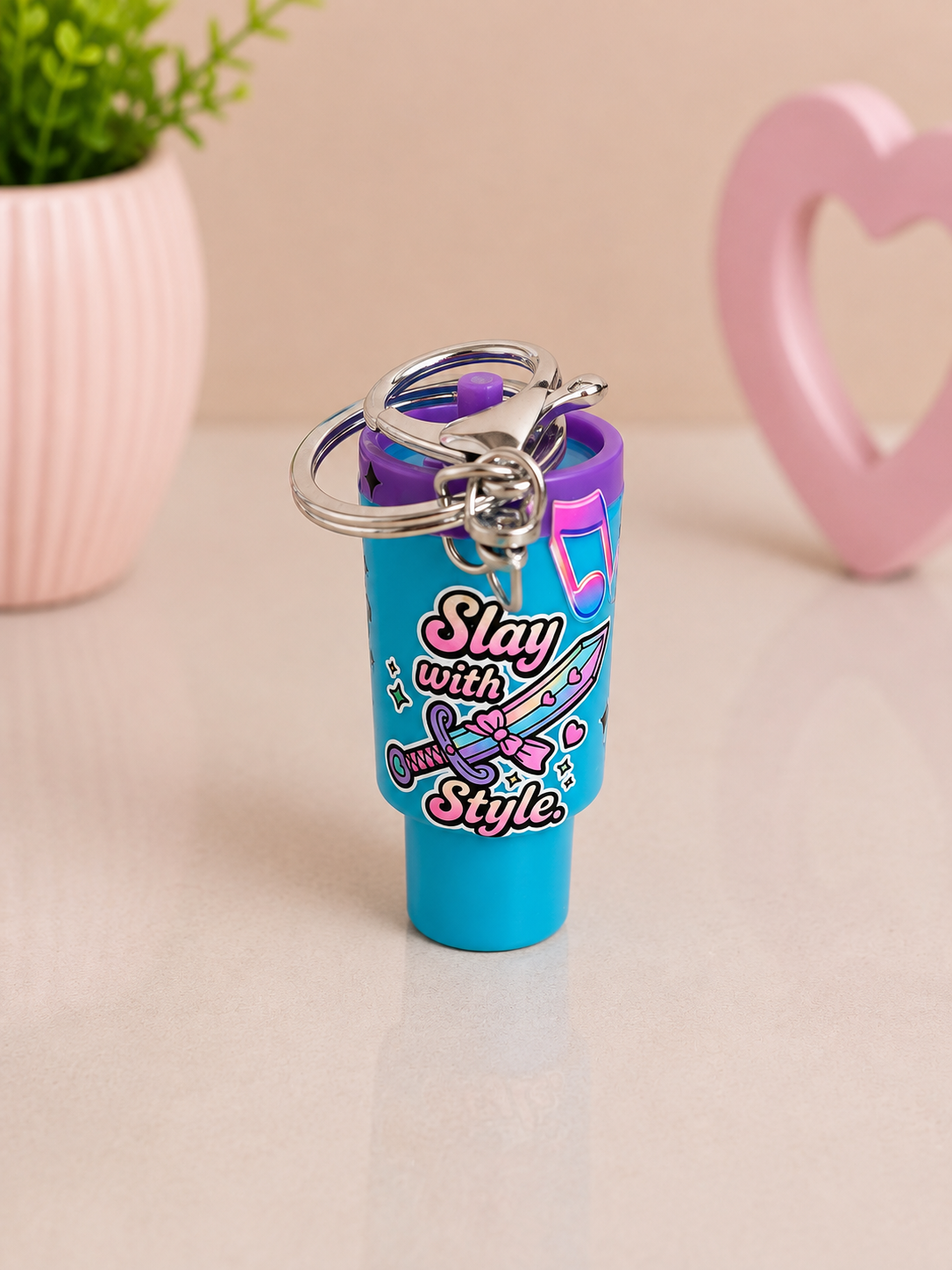 K-pop tumbler keychains