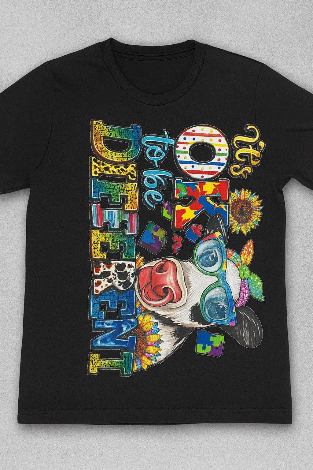 Cute & Colorful Kids T-Shirts | Autism Awareness and  Animal Graphic Tees | Sizes 1–4