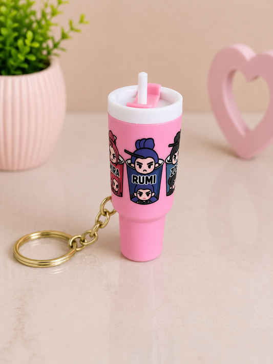 K-pop tumbler keychains