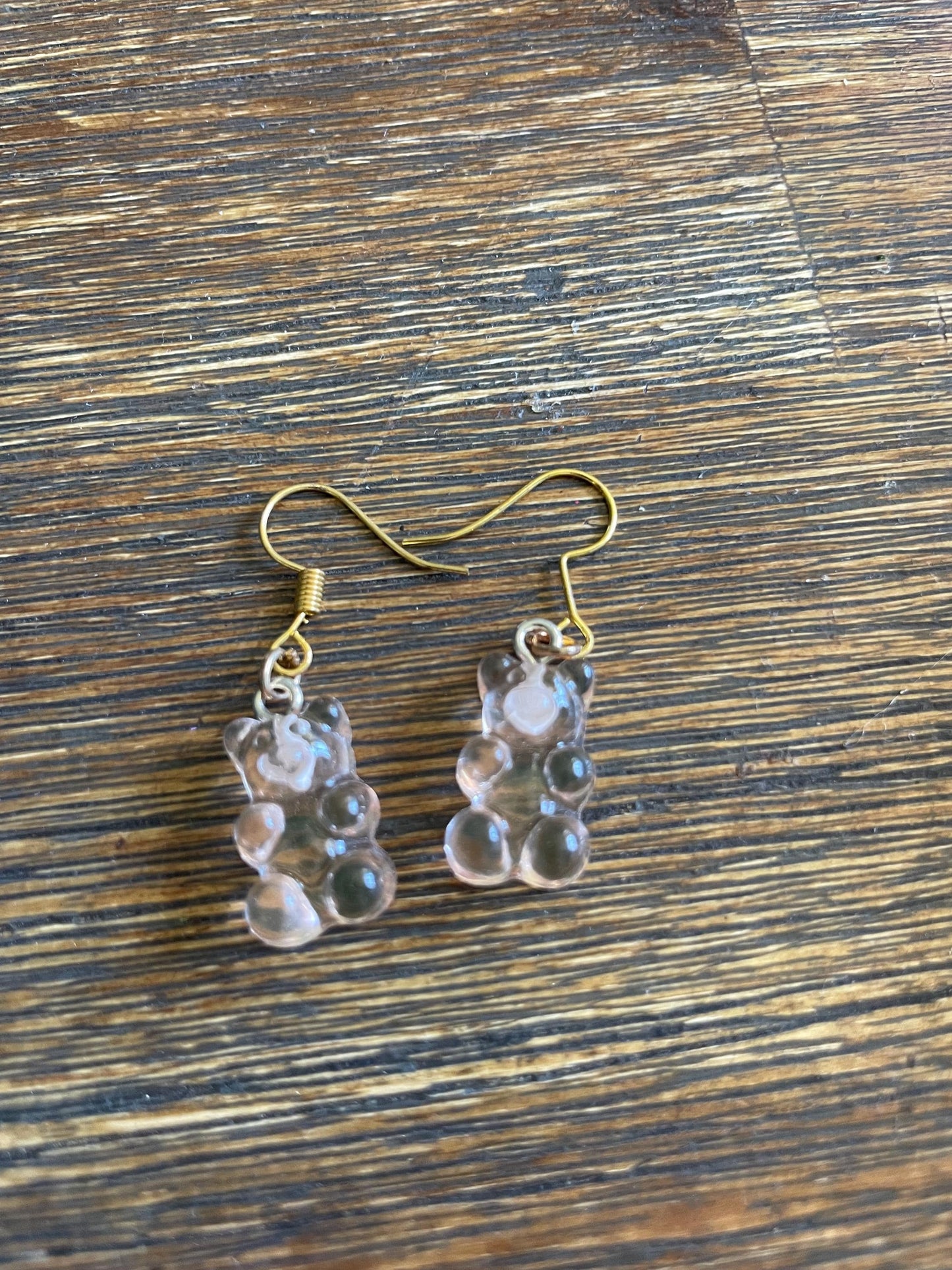 Colorful Gummy Bear Dangle Earrings: Playful Candy Jewelry