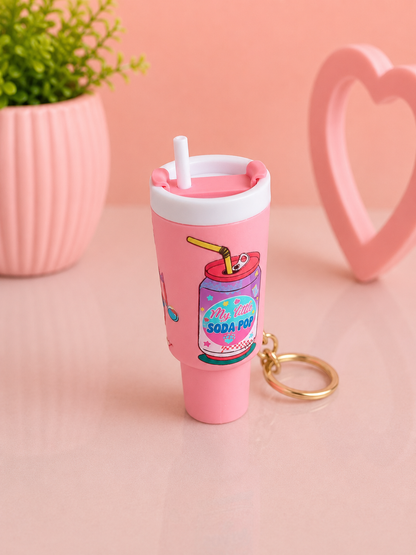 K-pop tumbler keychains