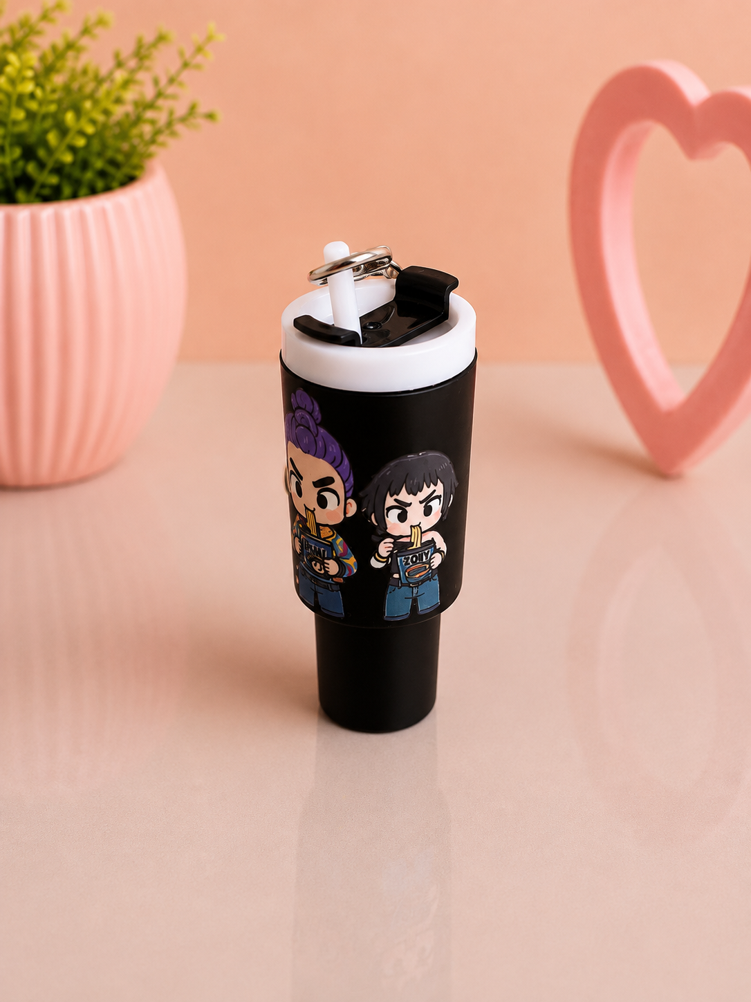 K-pop tumbler keychains