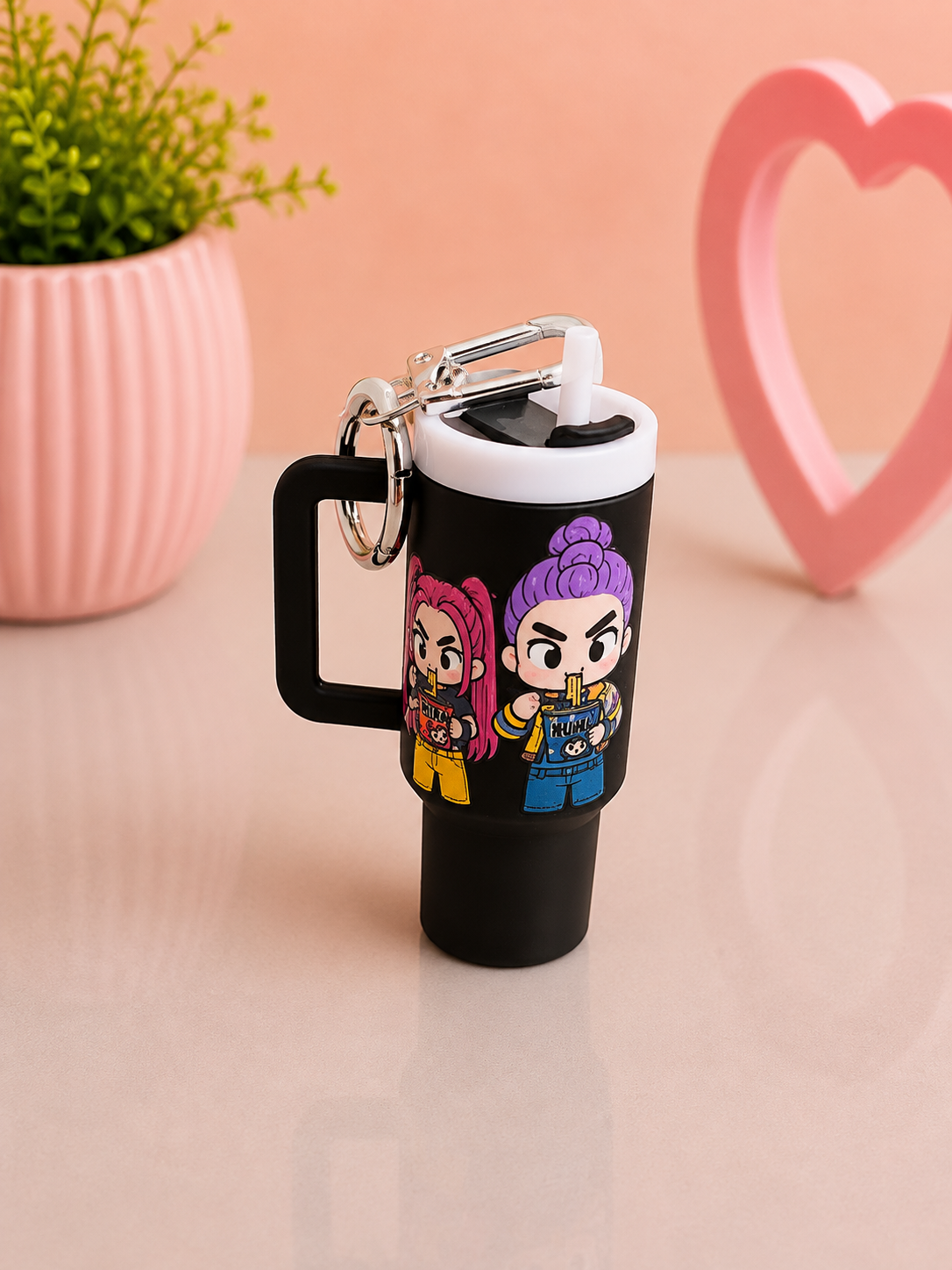 K-pop tumbler keychains