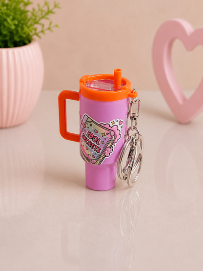 K-pop tumbler keychains