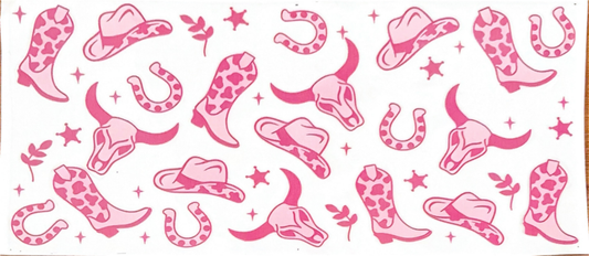 hot-pink-cow-girl
