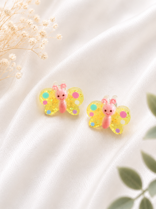 Happy Butterfly Studs