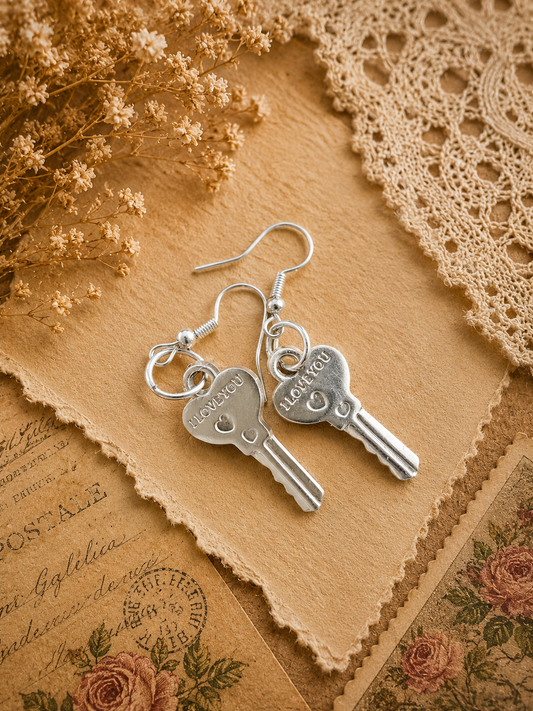 I Love You Key Dangles