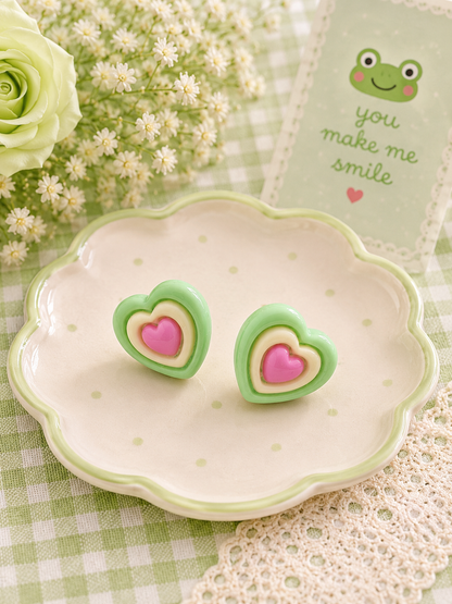Heart Studs