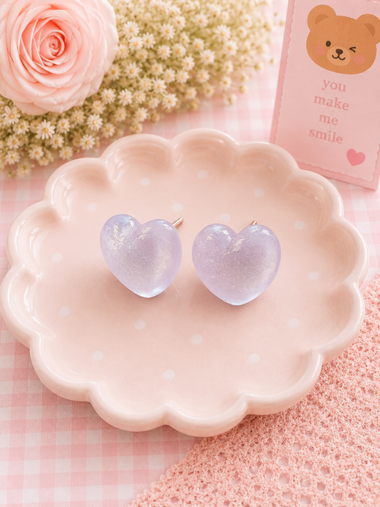 Heart Studs