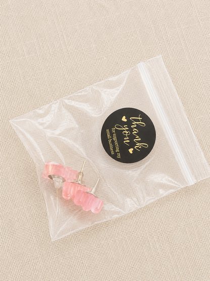 gummy bear studs