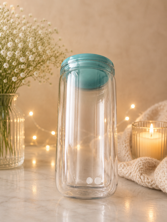 16Oz Acrylic Snow Globe Tumblers