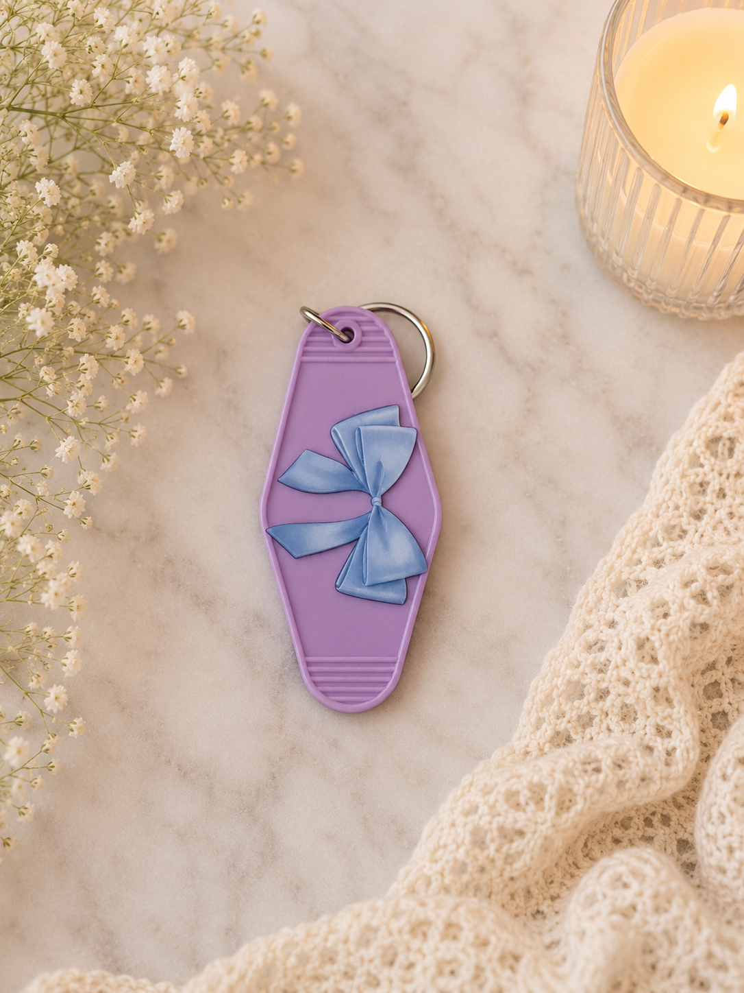 Hotel Keychains – Retro Motel Style