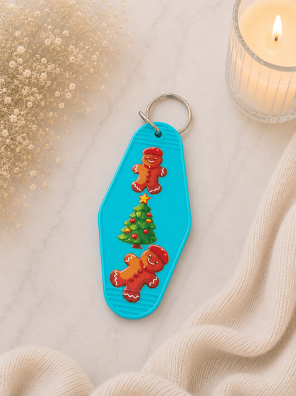 Hotel Keychains – Retro Motel Style