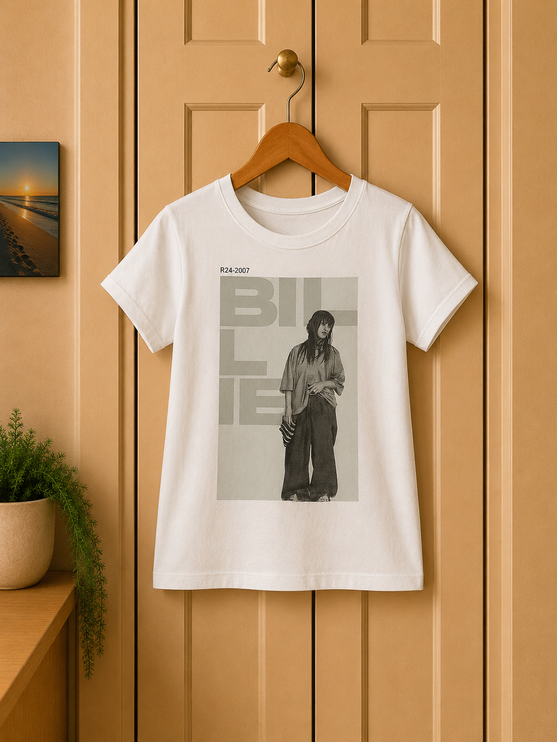 Kids "Billie" Graphic Tee: Trendy Music-Inspired Shirt