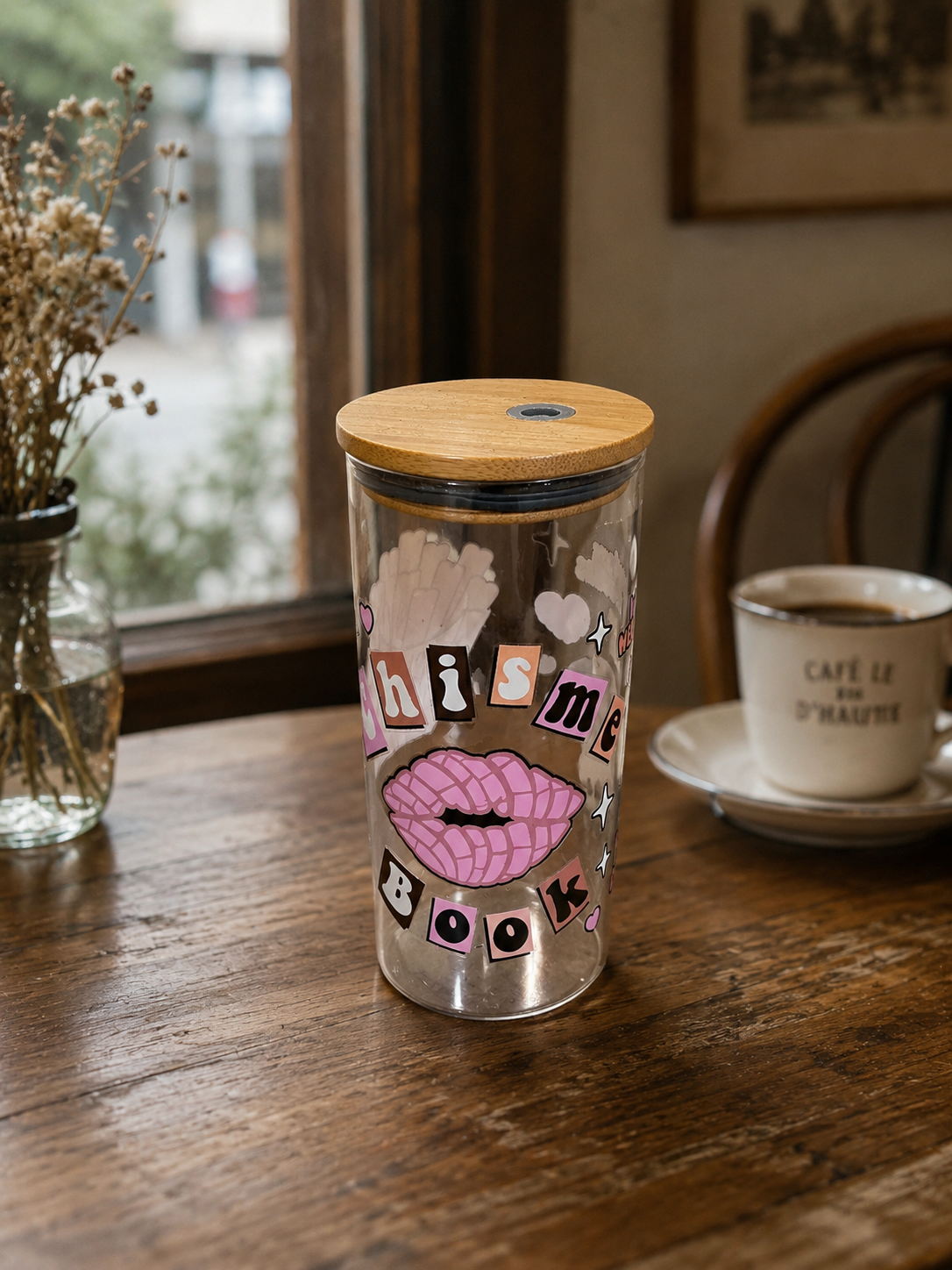 Cafecito Glass Tumbler