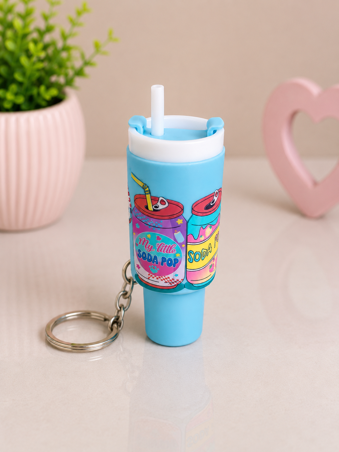 K-pop tumbler keychains
