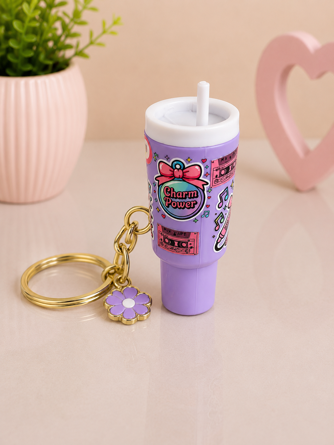K-pop tumbler keychains