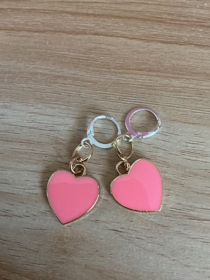 Valentine’s Day earrings