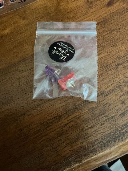 gummy bear studs