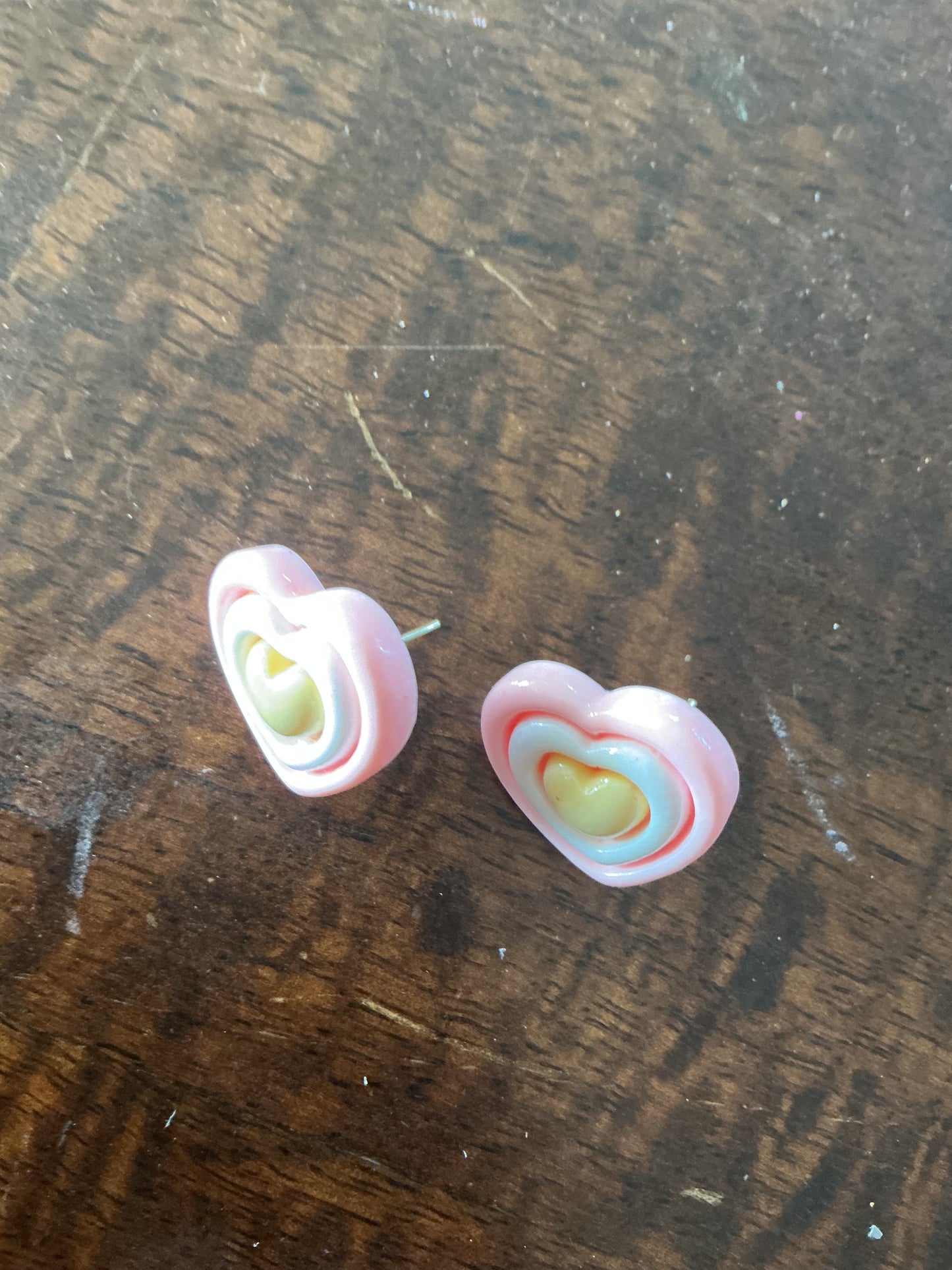 Heart Studs