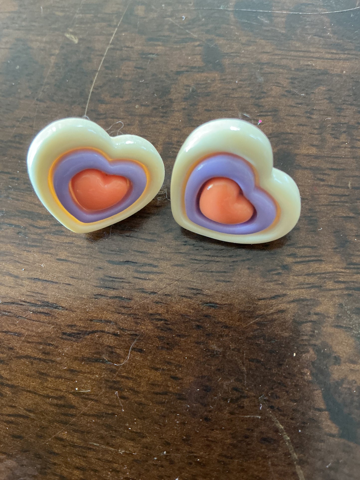 Heart Studs