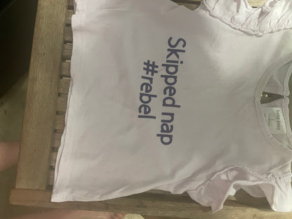 skipped nap rebel toddler shirts