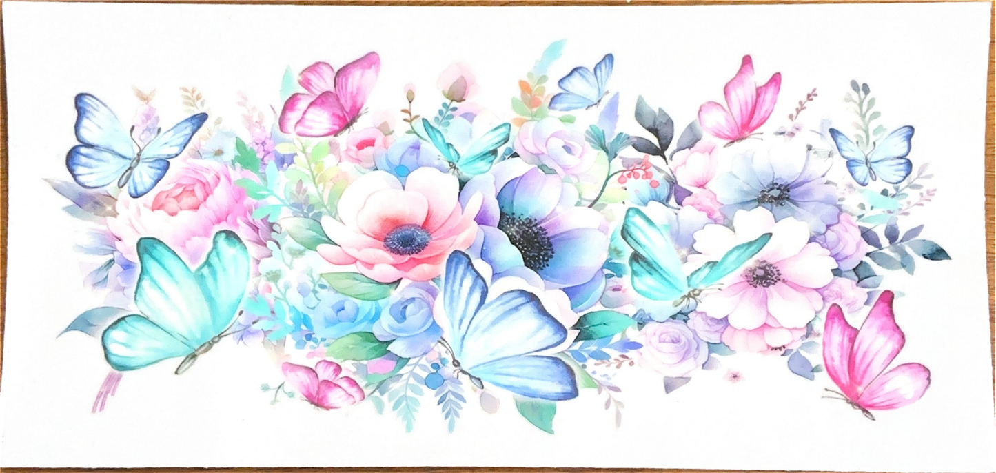blue-pink-butterfly-floral