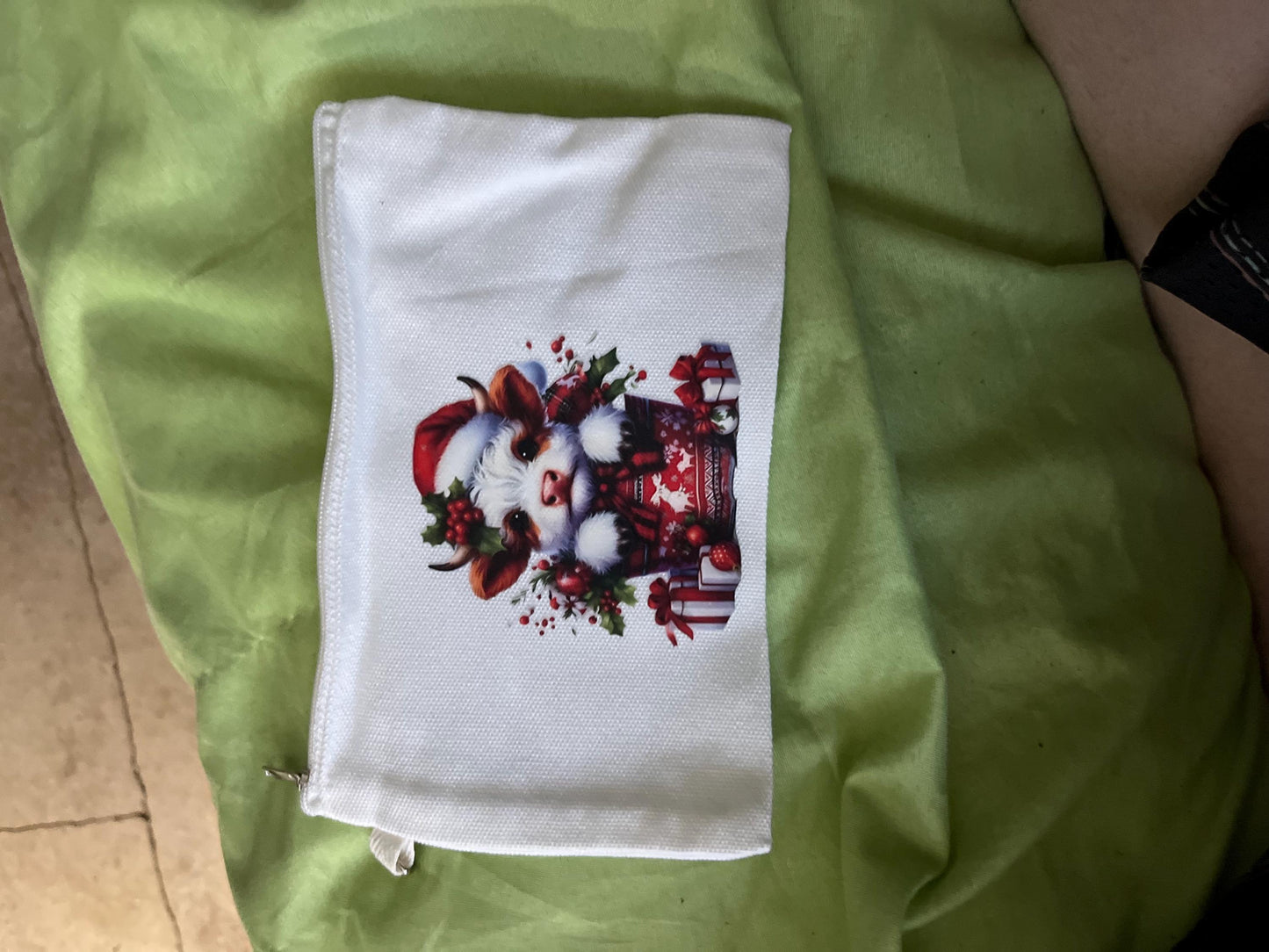 Canvas Zipper Pouch: Small Makeup Bag, Pencil Case